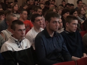 Торжество для призывников.