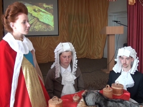 К нам приехал Петр Палас.