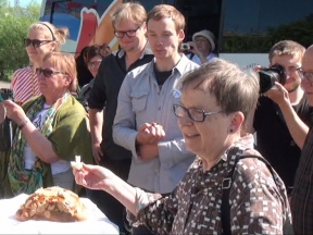 Гости из Финляндии.